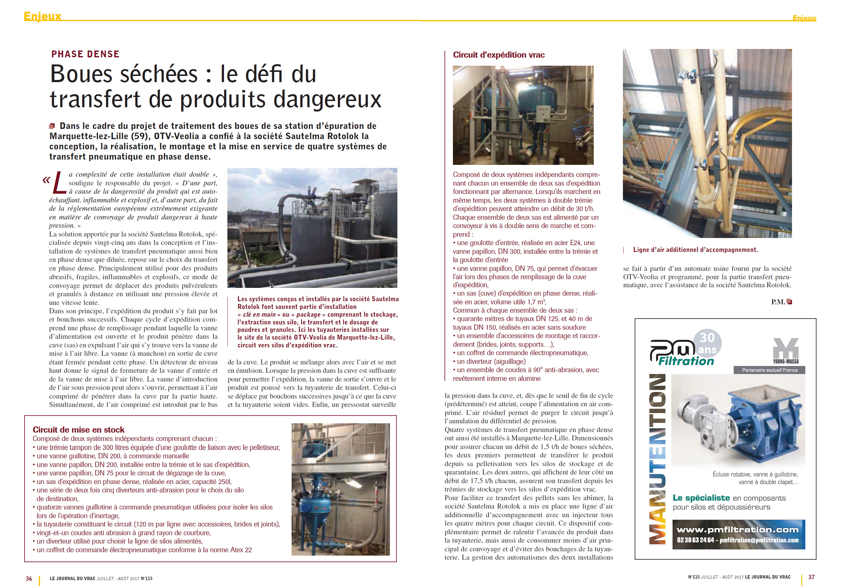 Article Boues sechees